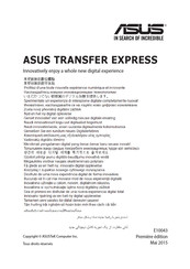 Asus TRANSFER EXPRESS Mode D'emploi