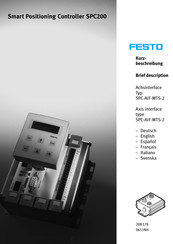 Festo SPC-AIF-MTS-2 Mode D'emploi