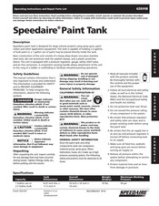 Speedaire 6Z899B Instructions D'utilisation