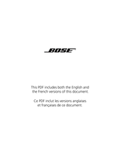 Bose LIFESTYLE DVD Notice D'installation