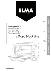 Elma HM20 black line Mode D'emploi