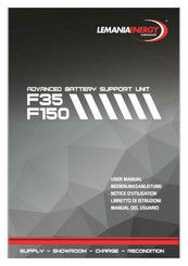 LEMANIA ENERGY FLASH F35 Notice D'utilisation