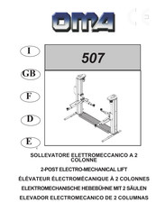 OMA 507 Manuel D'instructions Pour L'utilisation Et L'entretien