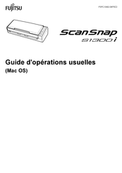 Fujitsu ScanSnap S1300i Guide D'opérations Usuelles