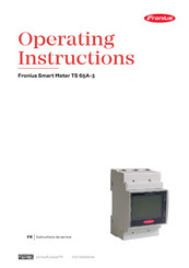 Fronius Smart Meter TS 65A-3 Instructions De Service