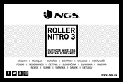 Ngs ROLLER NITRO 3 Manuel De L'utilisateur