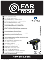 Far Tools HG 2000B Notice Originale