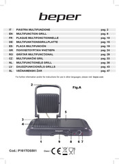 Beper P101TOS501 Manuel D'instructions