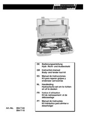 Bruder Mannesmann Werkzeuge 094-T-04 Notice D'utilisation