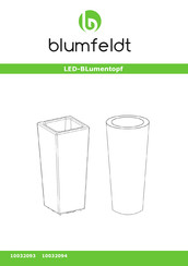 Blumfeldt 10032093 Mode D'emploi