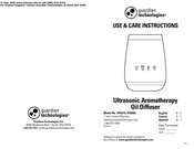 Guardian Technologies SPA210 Utilisation Et Instructions D'entretien