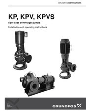 Grundfos KP Notice D'installation Et De Fonctionnement