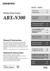 Onkyo ABX-N300 Manuel D'instructions