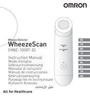Omron WheezeScan HWZ-1000T-E Mode D'emploi