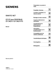 Siemens SIMATIC NET CP 342-5 FO Manuel