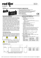 Red Ion LD4006 Serie Notice