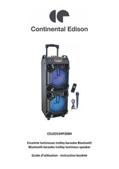 CONTINENTAL EDISON CELED53HP20B4 Guide D'utilisation