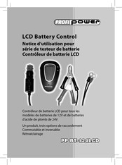 ProfiPower PP BT-124LCD Notice D'utilisation