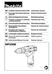 Makita HP330DX100 Manuel D'instructions