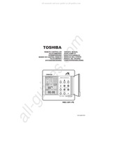 Toshiba RBC-SR1-PE Mode D'emploi