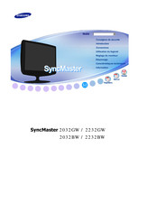 Samsung SyncMaster 2032GW Mode D'emploi