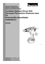 Makita DHP458 Manuel D'instruction