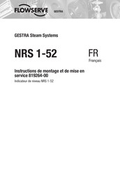 Flowserve GESTRA NRS 1-52 Instructions De Montage Et De Mise En Service