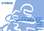Yamaha Majesty 400 2005 Manuel Du Propriétaire