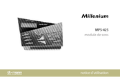 thomann Millenium MPS-425 Notice D'utilisation