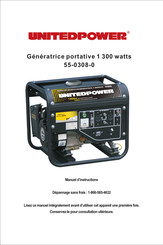 UnitedPower GG1300 Manuel D'instructions