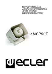 Ecler eMSP50T Notice D'emploi