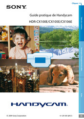 Sony Handycam HDR-CX105E Guide Pratique