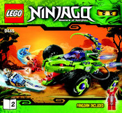 LEGO Ninjago Masters of Spinjitzu Fangdam included Mode D'emploi