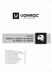 VONROC JS501DC Traduction De La Notice Originale