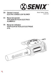 Senix BLAE12-M Manuel De L'utilisateur