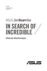 Asus ZenBeam Go E1Z Manuel Électronique