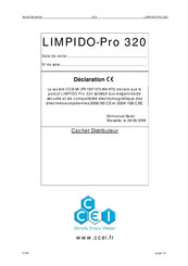 ccei LIMPIDO-Pro 320 Notice Technique