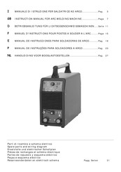 Mestra TIG 2081 DC HF Manuel D'instructions