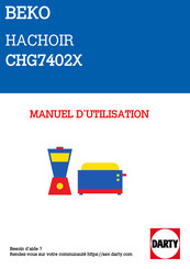 Beko CHG7402X Manuel D'utilisation