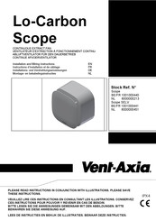Vent-Axia Lo-Carbon Scope Instructions D'installation Et De Câblage