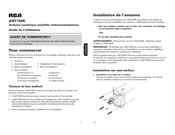 RCA ANT700R Guide De L'utilisateur