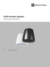 Electro-Voice EVID-P6.2B Manuel D'installation