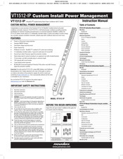 Panamax VT1512-IP Manuel D'instructions