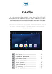 PNI A8020 Manuel Utilisateur