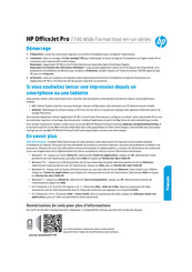 HP OfficeJet Pro 7740 Série Démarrage