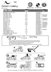 Green Valley 156.128 Instructions D'installation