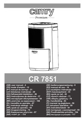 camry Premium CR 7851 Mode D'emploi