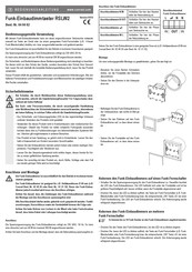 Conrad RSLW2 Mode D'emploi