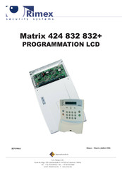 Pyronix Rimex Matrix 424 Manuel De L'utilisateur