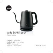 Wilfa WSPOK-1000B Instructions